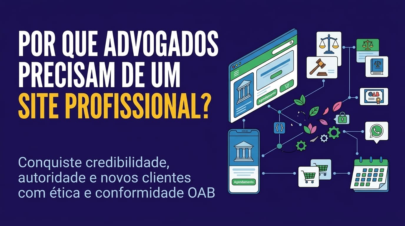 Por que advogados precisam de um site profissional?