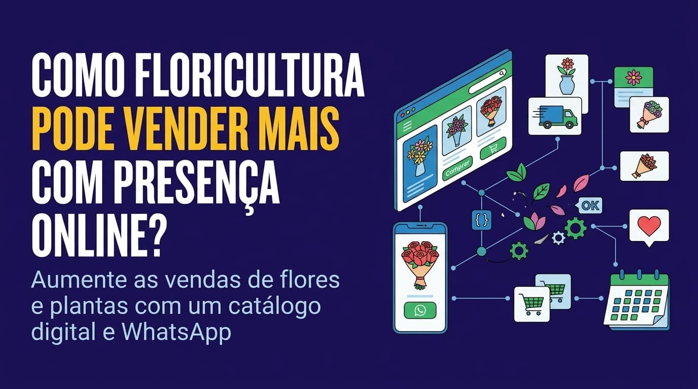 Como floricultura pode vender mais com presença online