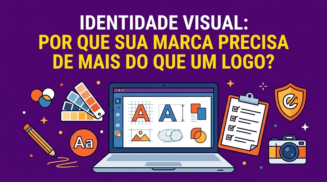 Identidade visual: por que sua marca precisa de mais do que um logo
