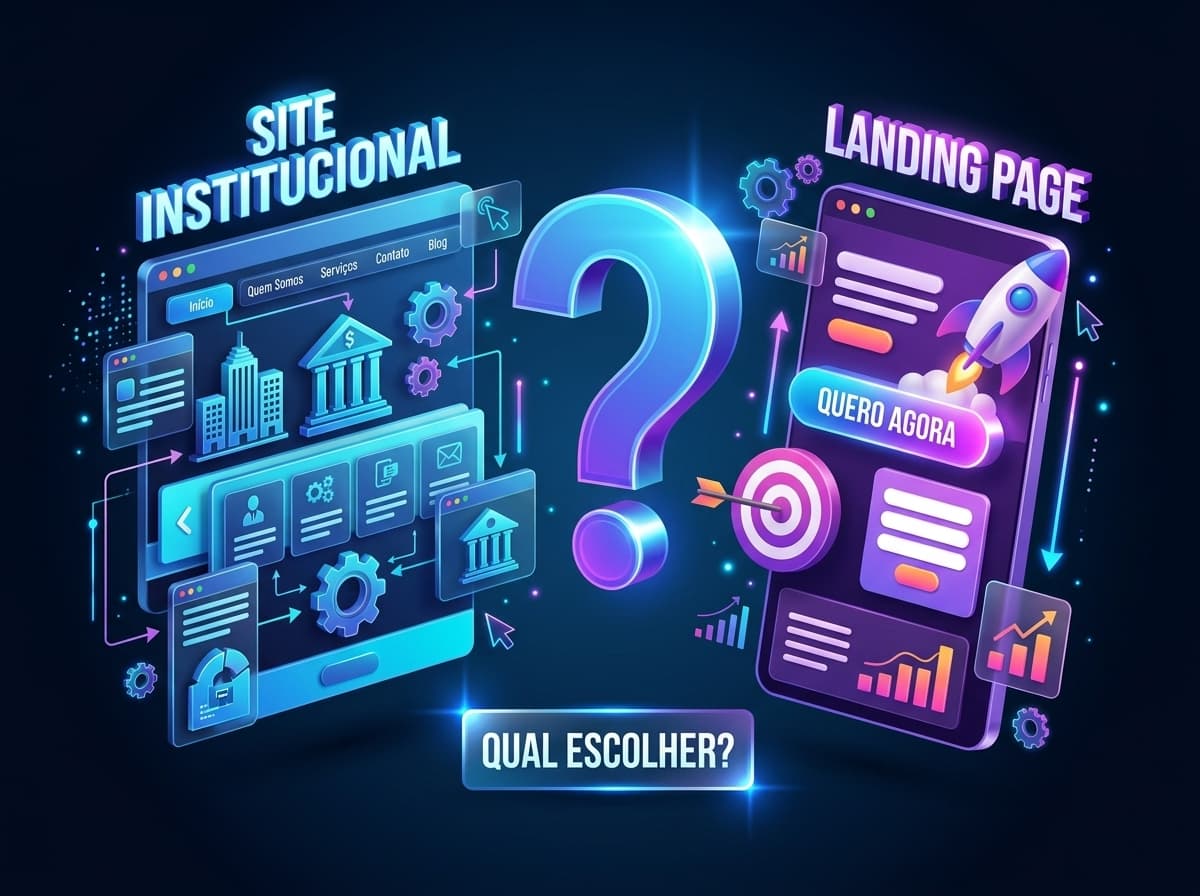 Site institucional ou Landing Page: qual escolher?